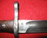 CHILEAN M1895 MAUSER RIFLE BAYONET - 7 of 14