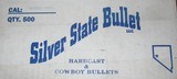500 ROUND BOX OF SILVER STATE BULLETS 45 CALIBER 250 GR RNFP - 2 of 3