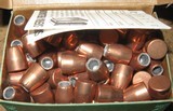 BOX OF 100 SIERRA .452 185 GRAIN JHP BULLETS + 100 FIRED 45 ACP MIXED BRASS - 1 of 3