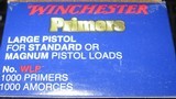 BOX OF 1000 WINCHESTER LARGE PISTOL PRIMERS - 3 of 3