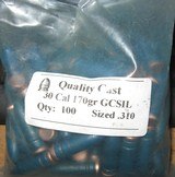 585 ROUND LOT OF CAST BULLETS FOR 7.62 X 54 NAGANT - 3 of 4