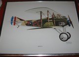 3 WORLD WAR ONE PLANE FRAMED PRINTS - 2 of 3