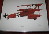 3 WORLD WAR ONE PLANE FRAMED PRINTS - 1 of 3
