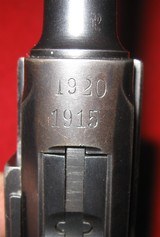 1915 DWM DOUBLE DATE LUGER - 8 of 20