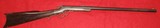 ANTIQUE FRANK WESSON 2ND MODEL TWO TRIGGER SINGLE SHOT RIFLE