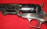 UBERTI 1851 NAVY 36 CALIBER PERCUSSION REVOLVER - 8 of 13