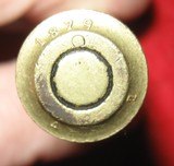 ORIGINAL 1879 11.15 X 60 R43 MAUSER AMMO - 2 of 2
