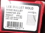 LEE .575 470 GRAIN
TARGET MINIE MOLD - 1 of 5