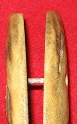 BONE OR HORN REVOLVER GRIPS - 3 of 5