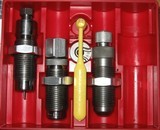 LEE 3 DIE CARBIDE 38 SUPER - 38 AUTO DIE SET - 1 of 2