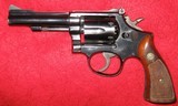SMITH & WESSON MODEL 15-3 (AKA K-38 COMBAT MASTERPIECE) IN 38 SPECIAL