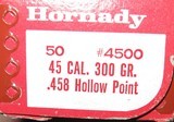 100 MIXED HORNADY & MIDWAY 300 GRAIN .458 JACKETED HOLLOW POINTS - 3 of 6