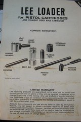 LEE LOADER 45 COLT - 3 of 4