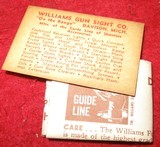 WILLIAMS 5D RECEIVER SIGHT
STAMPED 03A3 - 7 of 8