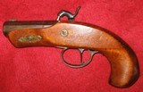 SPANISH 45 CALIBER PERCUSSION PHILADELPHIA DERRINGER REPLICA - 2 of 4