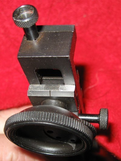 PEDERSOLI MID RANGE CREEDMOOR SIGHT WITH ADJUSTABLE HADLEY APERATURE - Image 8 of 11