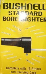BUSHNELL STANDARD BORE SIGHTER WITH 15 ARBORS AND CASE - 1 of 4