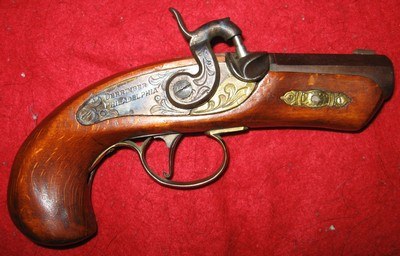 45 CALIBER PERCUSSION SPANISH PHILADELPHIA DERRINGER KIT GUN REPLICA