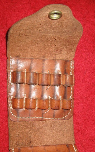 10 ROUND SNAP CLOSURE BELT AMMO CARRIER