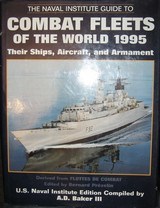 1995 NAVAL INSTITUTE COMBAT FLEETS OF THE WORLD