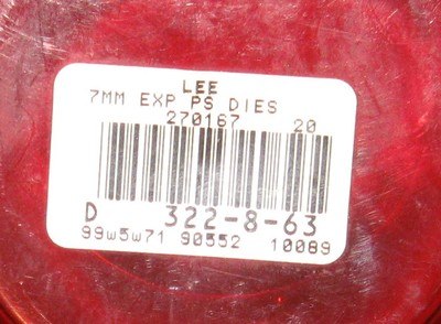 LEE 3 DIE SET 280 REMINGTON (7MM EXPRESS) - Image 3 of 4