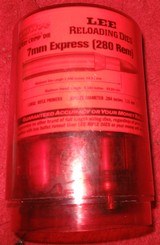 LEE 3 DIE SET 280 REMINGTON (7MM EXPRESS) - Image 1 of 4