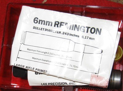 LEE 6MM REMINGTON 2 DIE SET - Image 3 of 3