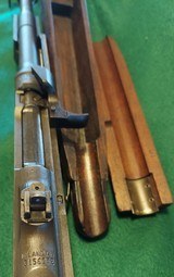 USGI Inland M1 Carbine ~ Rare 3.1 mil. SG Subcontract WIDE TANG Receiver ~ HW Stock ~ ALL CORRECT CARBINE ~ Early Features ~ - 5 of 15