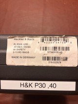 H & K P30S V3S .40 s&w - 2 of 4