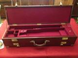English Mahogany and Brass Gun Case for two guns, very high quality - 1 of 8