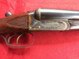 William Powell & Sons boxlock ejector, English stock, engraved 12 ga - 3 of 14