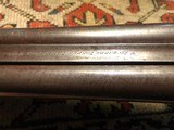 W Richards Side Lever 10 ga Hammer Gun - 6 of 7
