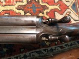 E James English Side Lever Hammer Gun - 3 of 7