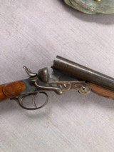 Poachers Folding SXS Belgian 12 ga mint - 5 of 14