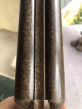 Poachers Folding SXS Belgian 12 ga mint - 12 of 14