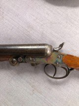 Poachers Folding SXS Belgian 12 ga mint - 11 of 14