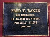 Fredrick T Baker Piccadilly Circus London 12ga - 3 of 14