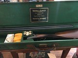 Webley Scott SXS Ejector 12ga mint
