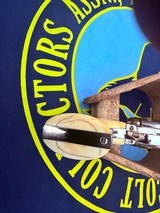 Colt first generation.45 nickel original ivory 99% Texas shipped - 13 of 15