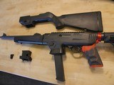 RUGER PC 9mm TAKEDOWN CARBINE, Tandemcross chassis stock, extras. LOADED! - 1 of 9