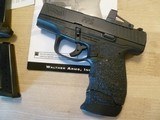 Walther PPS M2.0, RSMC Reflex red dot made for it, 10 magazines, Dara holster for reflex sight protection. SUPER PACKAGE!! - 7 of 9