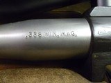 Custom Winchester 70, pre 64, 338 win mag, custom barrel, 1949 action, built in 1990.Loaded and light! - 5 of 15