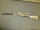 Howa 1500 Varmint heavy barrel in 22-250. Nikko Sterling scope, Camo dipped - 4 of 4