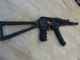 Kalishnikov KR-9 with Franklin Binary trigger.