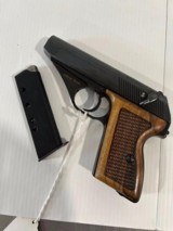 Mauser Model HSc 9mm Kurz (380ACP) Limited Edition Pistol - 1 of 2