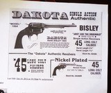 Armi Jaeger (Dakota) Bisley 44-40, 7.5