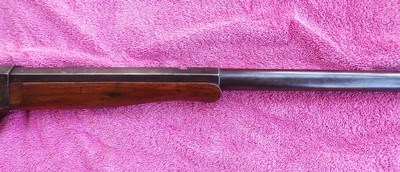 Stevens 441/2, original 22 LR and lined 22 Mag bbl
