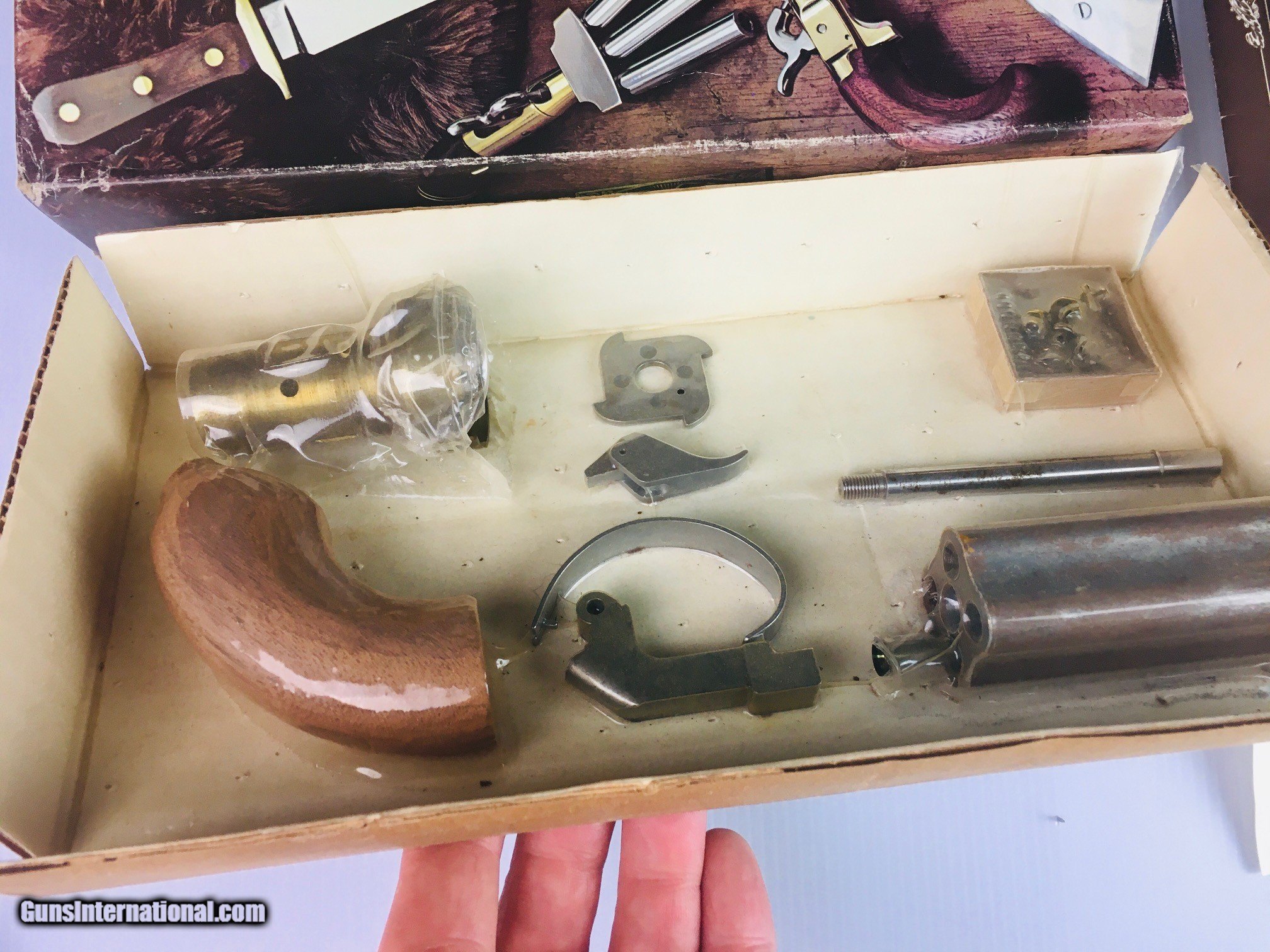 Pepperbox Pistol Kit by Classic Arms Unopened Black Powder Vintage in Box