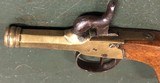 Brass Cannon Barrel Belgium Percussion Pistol c. 1850 - 2 of 5