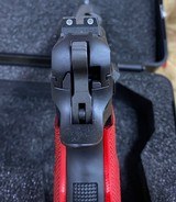 CZ SP-01 9mm with Red Henning Grips - 6 of 7